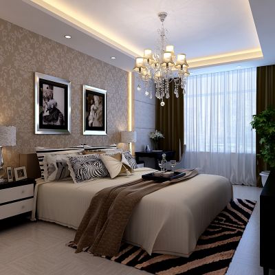 现代风格卧室