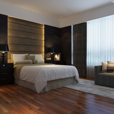 现代风格卧室