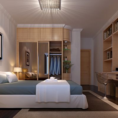 现代风格卧室