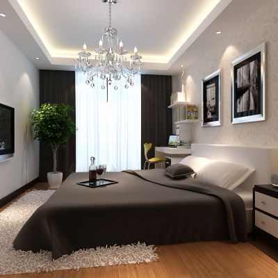 现代风格卧室