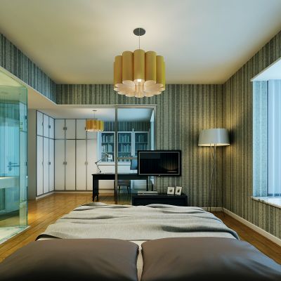 现代风格卧室