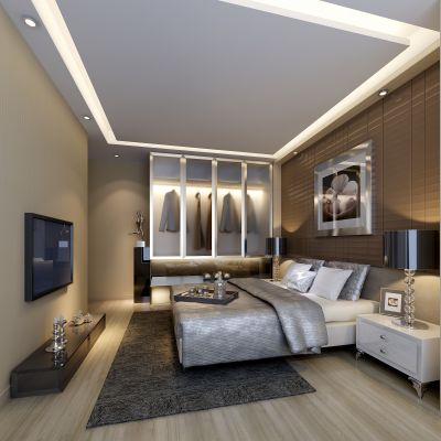 现代风格卧室
