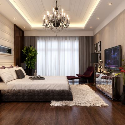 现代风格卧室