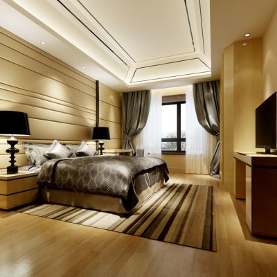 现代风格卧室