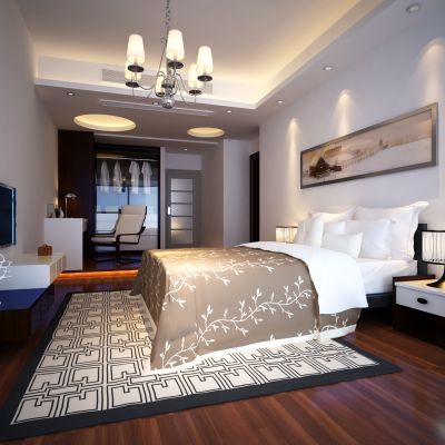 现代风格卧室