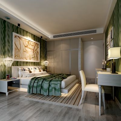 现代风格卧室