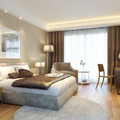现代风格卧室
