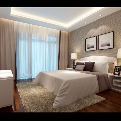 现代风格卧室