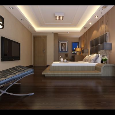 现代风格卧室