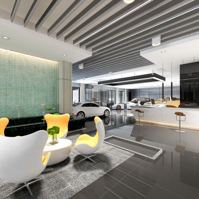 现代风格展厅