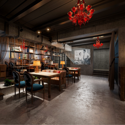 现代风格茶餐厅