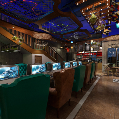 工业风格时尚高端网咖