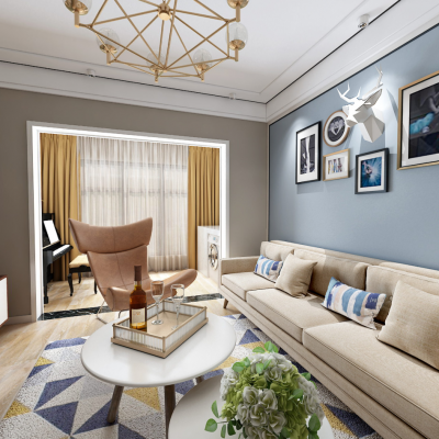 北欧风格客餐厅