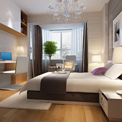 现代风格卧室