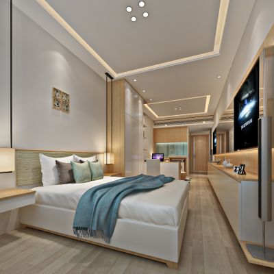 现代风格卧室