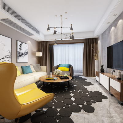 现代风格客餐厅