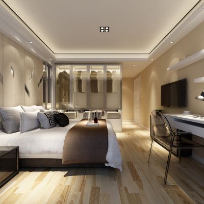 现代风格卧室