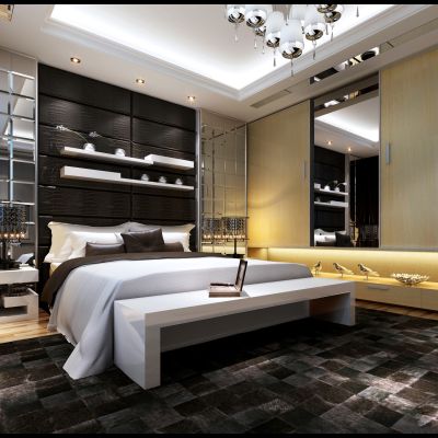 现代风格卧室