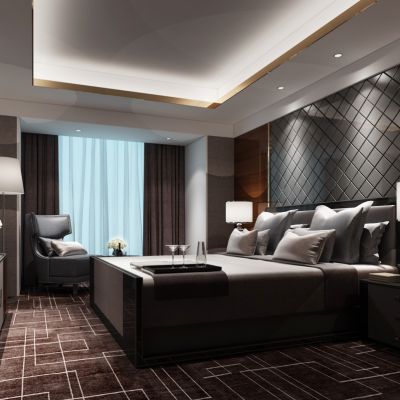 现代风格卧室