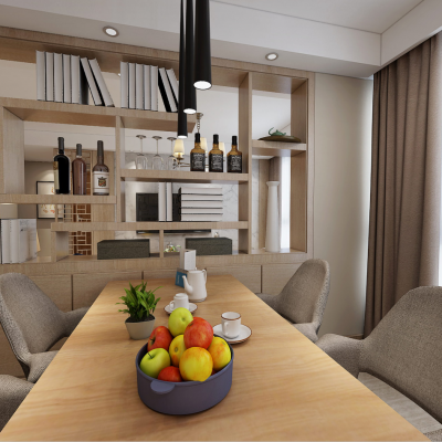 现代风格餐厅厨房