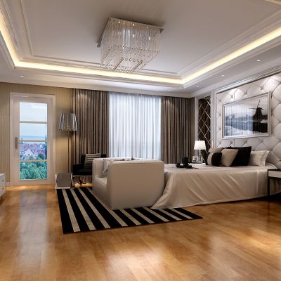 现代风格卧室