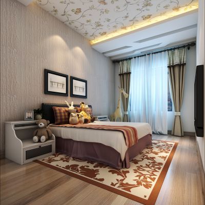 现代风格卧室