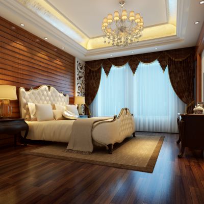 现代风格卧室