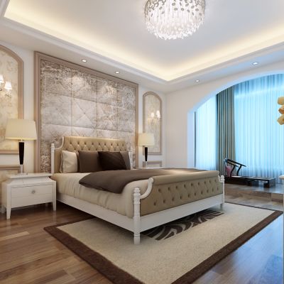 现代风格卧室