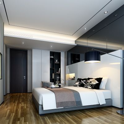 现代风格卧室