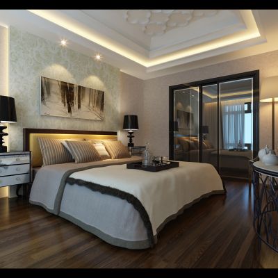 现代风格卧室