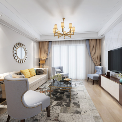 北欧风格客餐厅