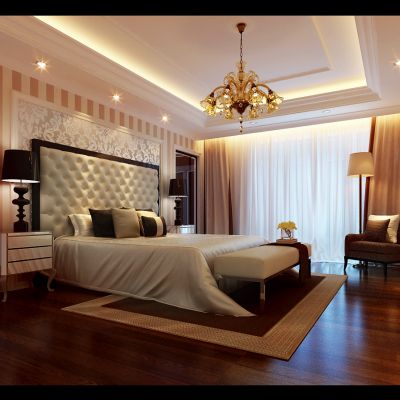 现代风格卧室