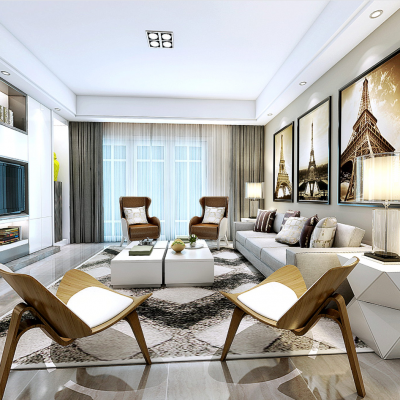 现代风格客餐厅