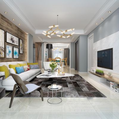 现代简约客厅