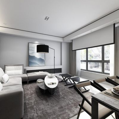 现代风格客餐厅