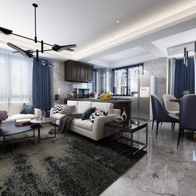 现代风格客餐厅