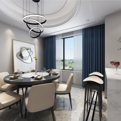 现代风格餐厅厨房