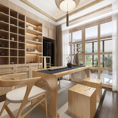 新中式风格茶室