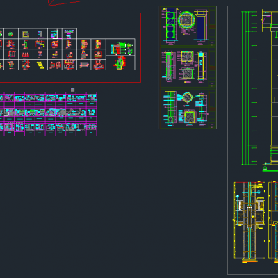 130个CAD详细节点施工详图