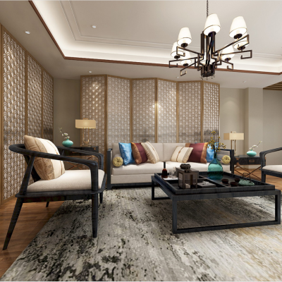 新中式风格客餐厅