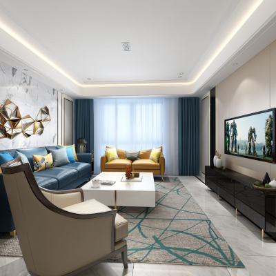 现代风格客餐厅