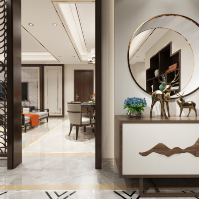 新中式玄关走廊