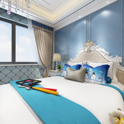 N08简欧儿童房、书房