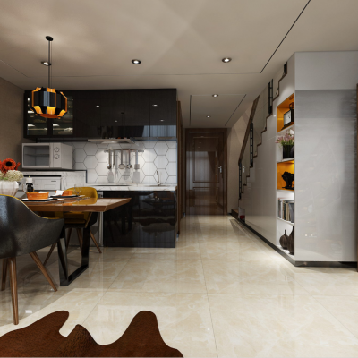 现代复式楼客厅