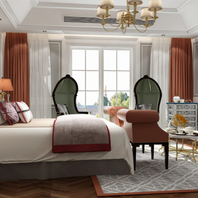 欧式卧室、书房