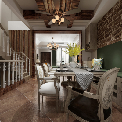 美式餐厅、吧台设计