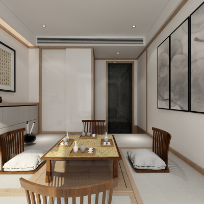 中式书房、榻榻米