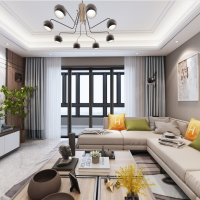 现代风格客餐厅