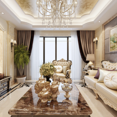 欧式风格客餐厅