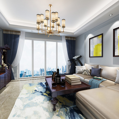 简欧风格客餐厅